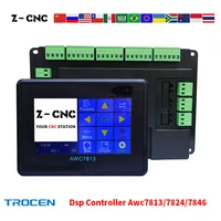 trocen awc7813 awc7824 awc7846 co2 laser dsp control system touch panel diy laser controller replace 708s lite plus 6442g 6445g