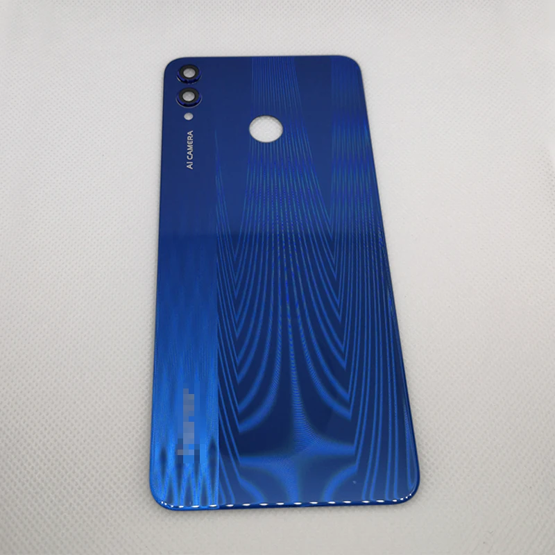 Стеклянная задняя крышка для Huawei Honor 8X стеклянная батарейного отсека замена