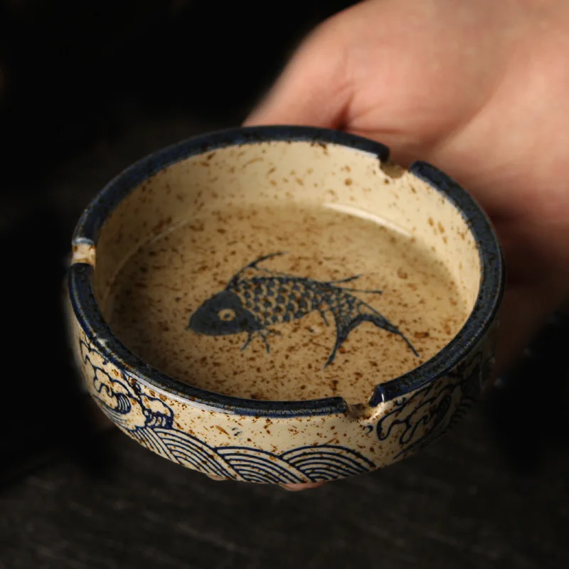 Китайская схема рыбы восстанавливающая старинную керамическую творчество