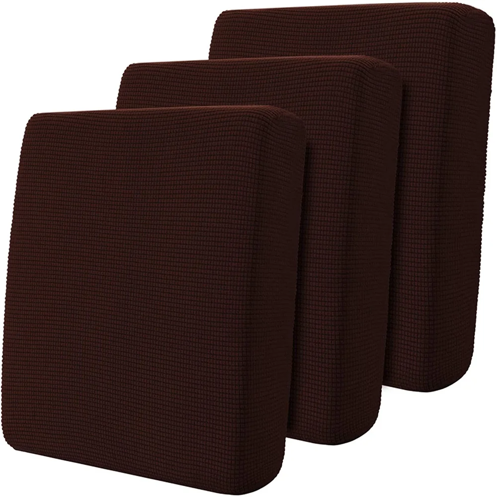 

Super Stretch Individual Seat Cushion Covers Sofa Covers Couch Cushion Covers Slipcovers Featuring Thick Jacquard Textured Twill