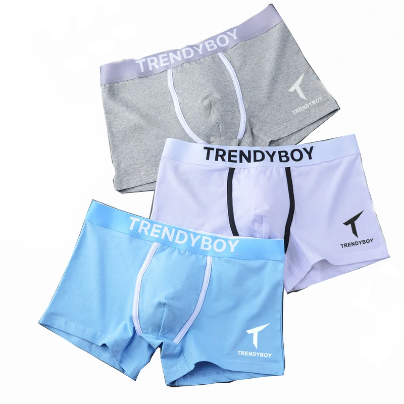 

Мужское нижнее белье 3 шт./лот, мужские высококачественные шорты-боксеры с принтом, большие размеры, спортивные дышащие шорты, популярные тр...