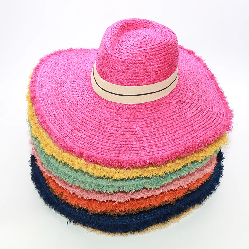 Популярный галстук краситель ручной работы Панама козырек шляпы для женщин с