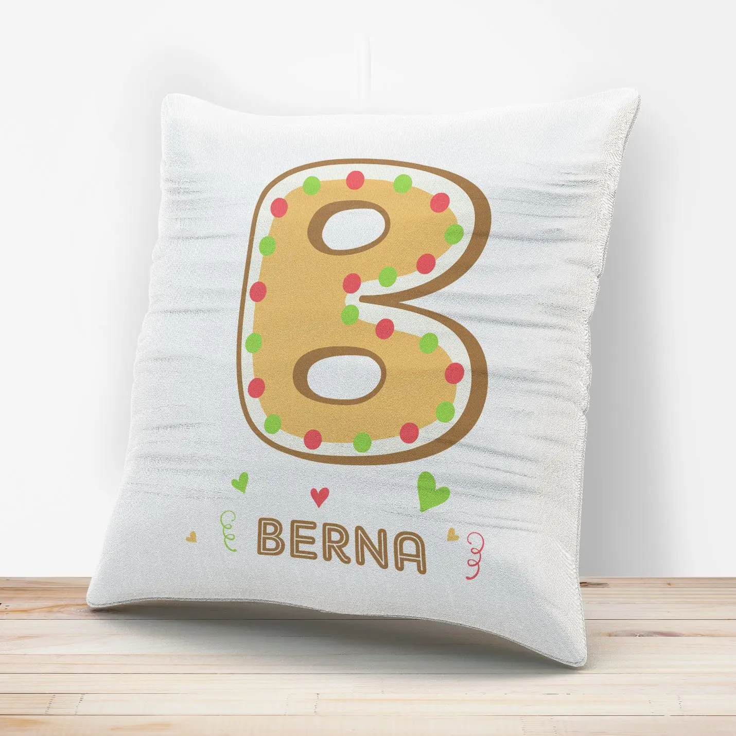 

Custom Design Name Printed Pillow Case-B
