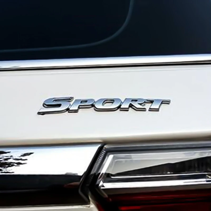 

Car Stickers 3D ABS SPORT Logo Side Body Door Decor Emblem Sticker Auto Badge Decal For 3D Plastic Chrome Logo Car Sticker SPORT