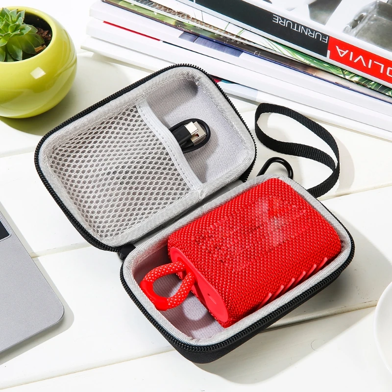 Exquisite Portable EVA Speaker Case Dustproof Storage Bag Protective Carrying Box for-JBL GO3 GO 3 Speaker Accessories