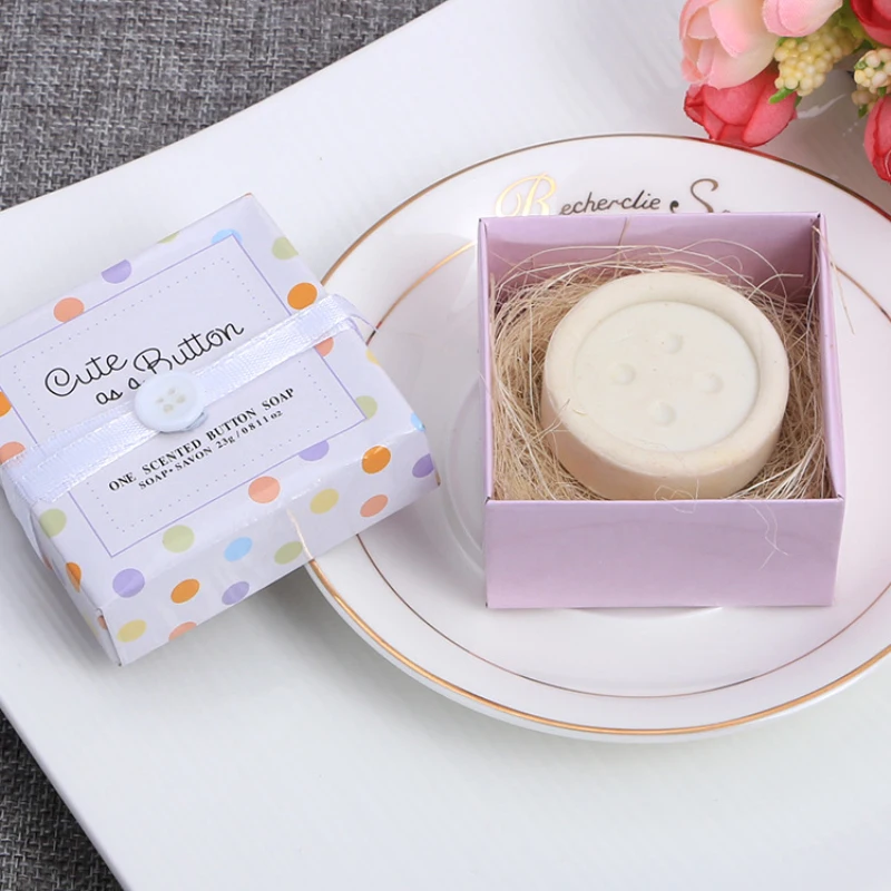 Мини красивыми пуговицами/Magpie/сливы/сова Форма небольшой мыло в коробке