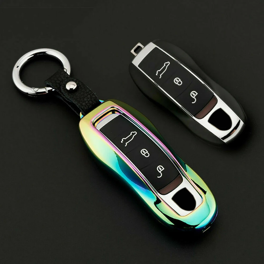 Алюминиевый Чехол для смарт ключа дистанционного управления подходит Porsche Cayenne