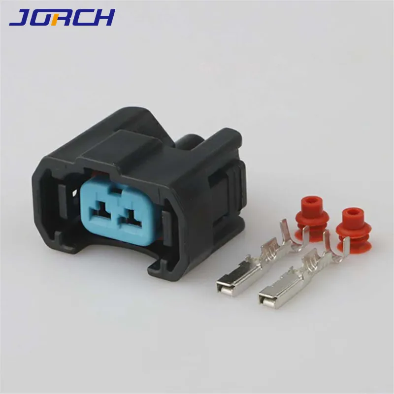 2 Pin мужского и женского пола NH1 OBD2 Топливная форсунка Электрический разъем