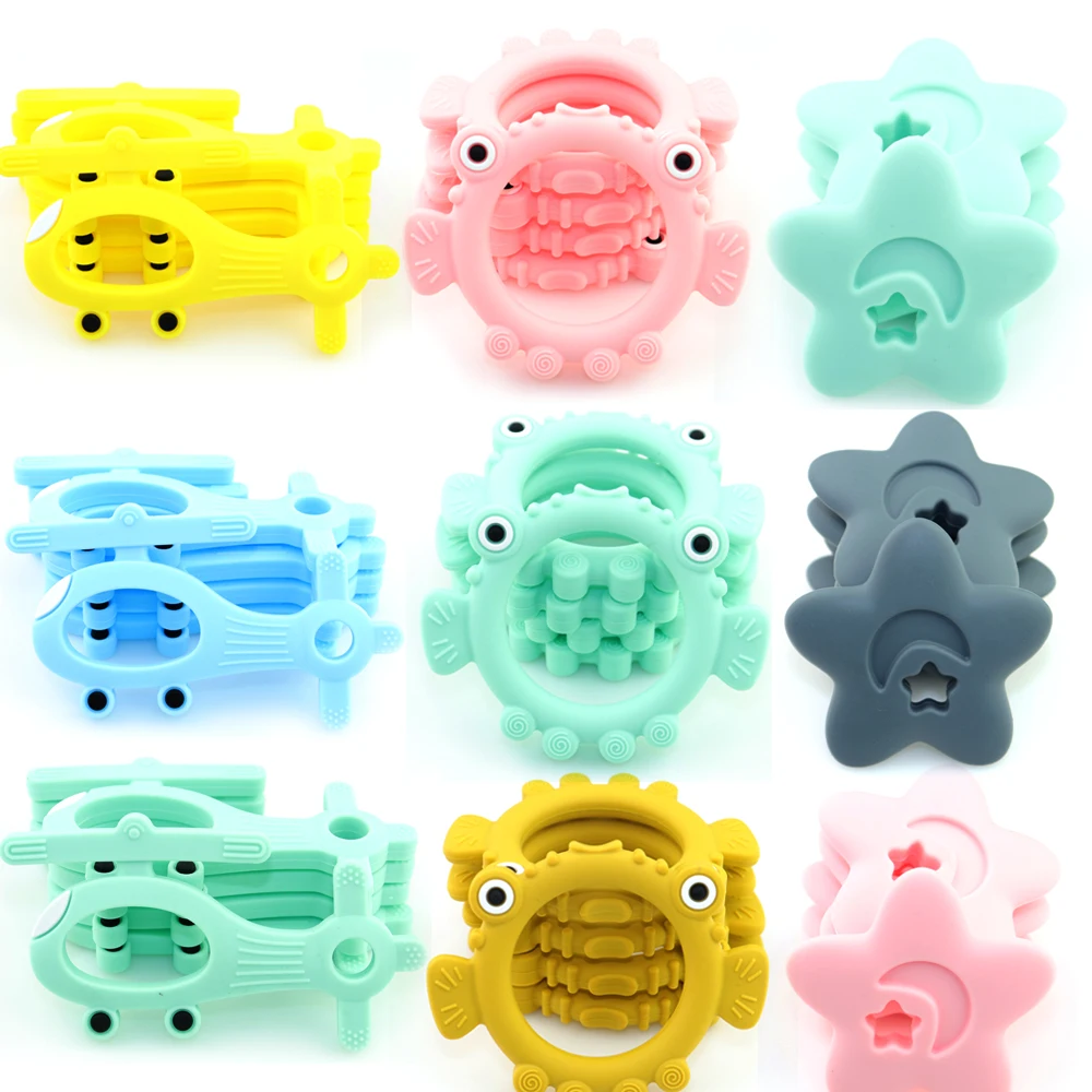 Прорезыватель в форме морских животных для мамы сделай сам не содержит БФА