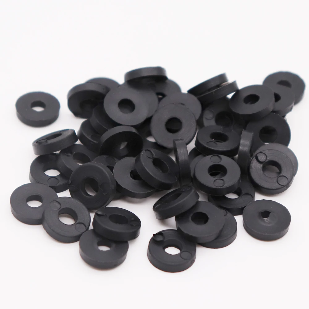 Резиновая шайба с черной крестообразной головкой 24 шт. | Обустройство дома