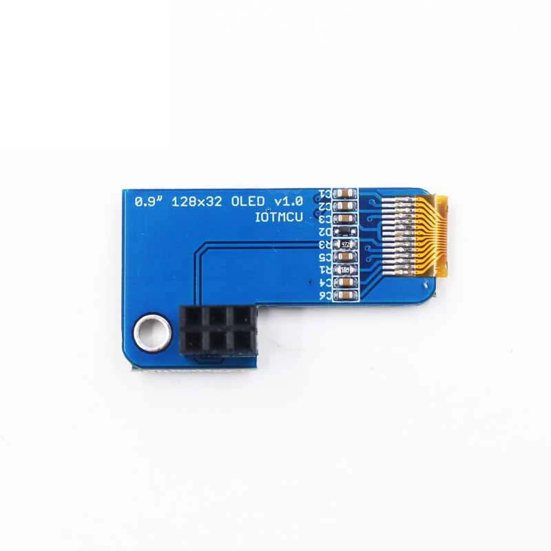 0 91 дюймовый ЖК-экран Raspberry Pi 128X32 OLED-дисплей для 4B 3B + Zero W | Компьютеры и офис