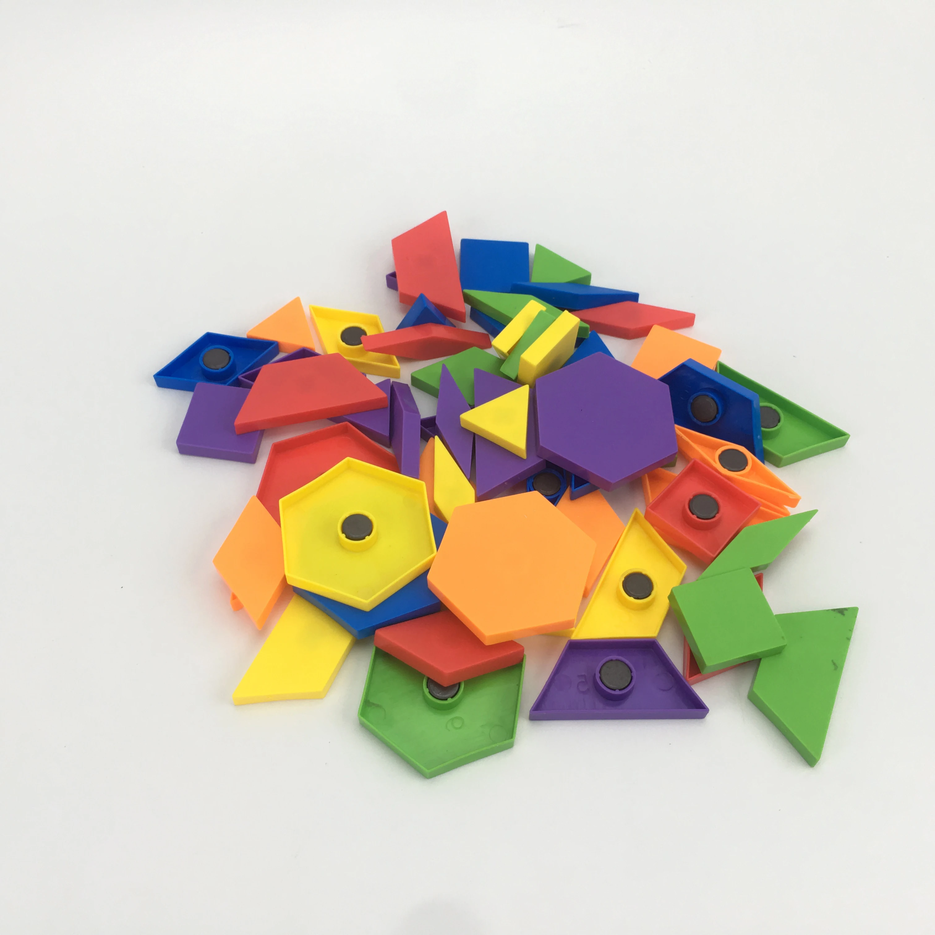 Обучающие креативные игрушки для детей 3D Магнитная головоломка-танограмма