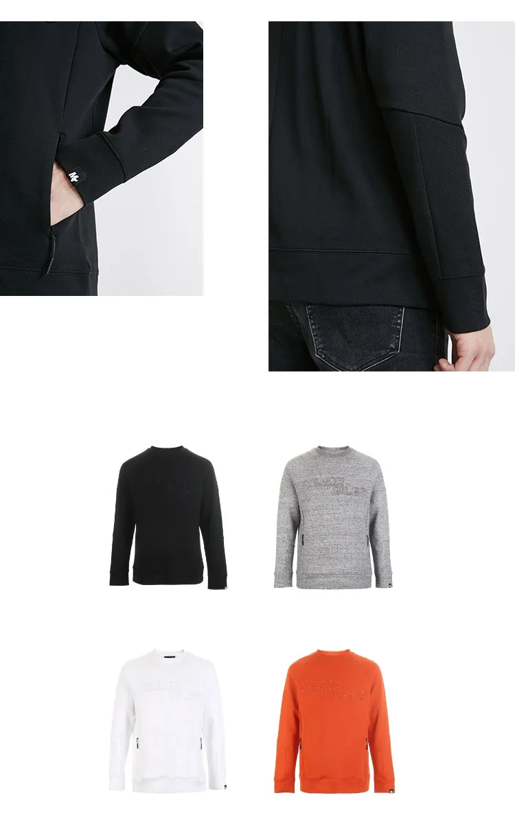 JackJones мужской рисунок с буквенным принтом толстовки 219133527