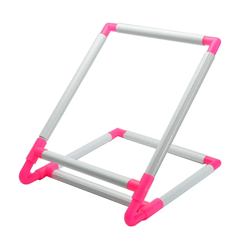 

Vertical Embroidery Frame Plastic Quilting Frame Sewing Tools Handhold Square Rectangle Shape Hoop Cross Stitch Craft DIY Tool