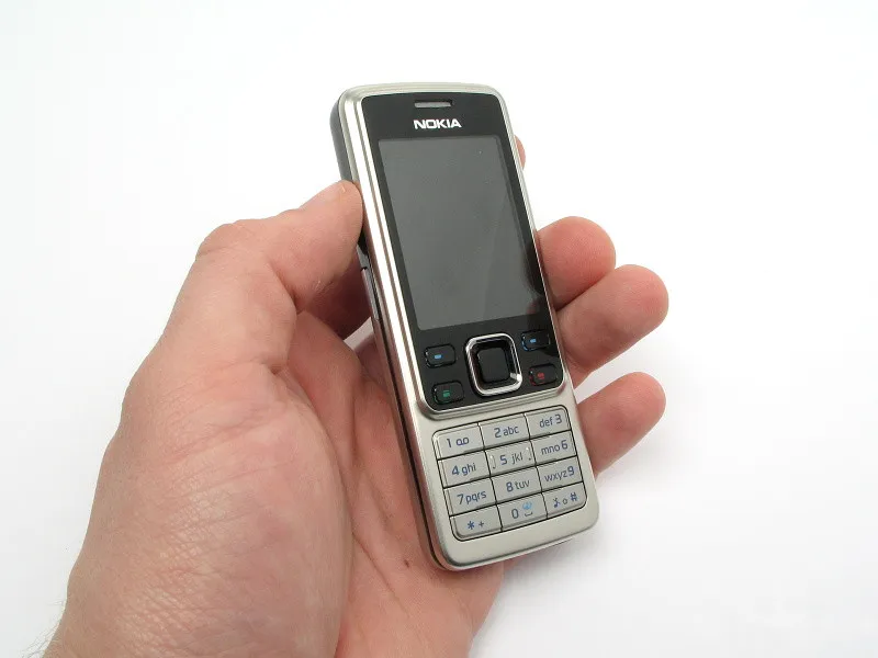 Nokia 6300 разблокированный gsm мобильный телефон английский и арабский и русский клавиатура восстановленные сотовые телефоны
