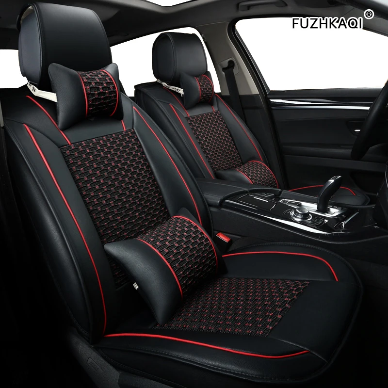 FUZHKAQI 1 шт. чехол для автомобильного сиденья lada 2114 granta xray vesta sw cross kalina аксессуары