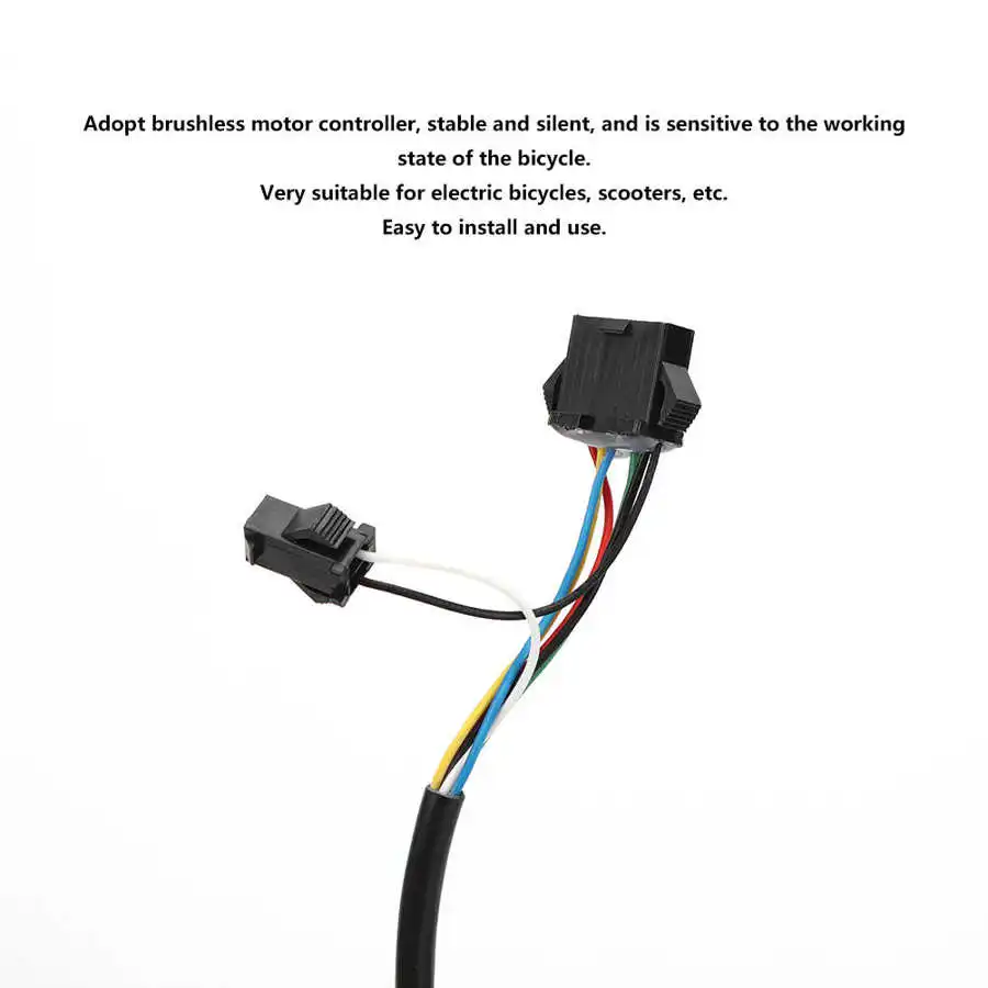 

LCD Colorful Screen Controller Thumb Throttle Double-Drive for Electric Scooter E-bike Electric Bike 24V/36V/48V 250W-350W