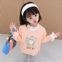 sunflower pullover spring autumn tops hoodies girls sweatshirts coat kids%c2%a0outwear teenager children clothes high quality
