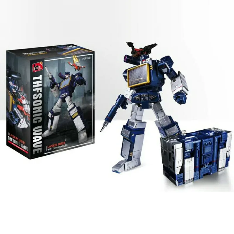 G1 преобразования THF-01J Soundwave THF01J одна лента walkman шедевр MP13 MP-13 негабаритных сплава