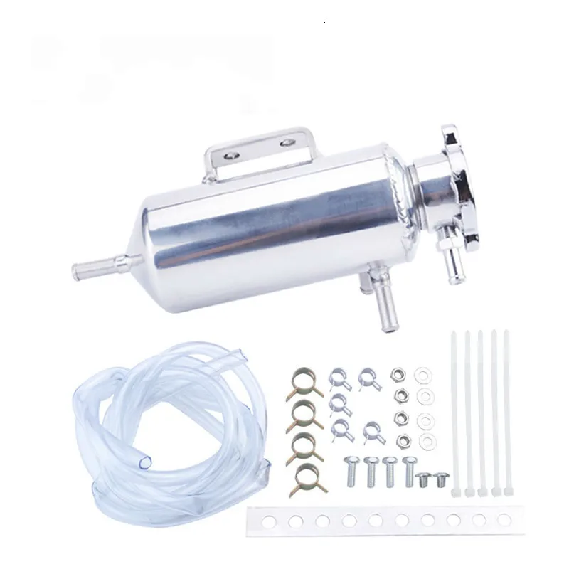 Универсальный автомобильный маслоуловитель 350 мл гоночный круглый переливной