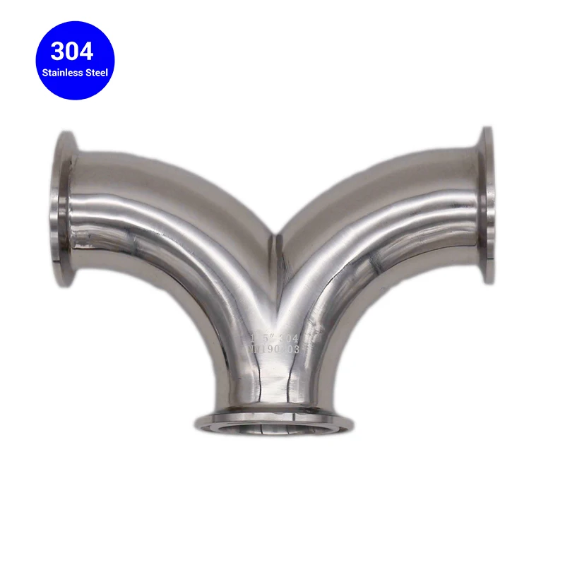 1.5&quotTC Tri Clamp Tee-Wye Sanitary 304 Stainless Steel Homebrew Beer Craft Parts | Дом и сад