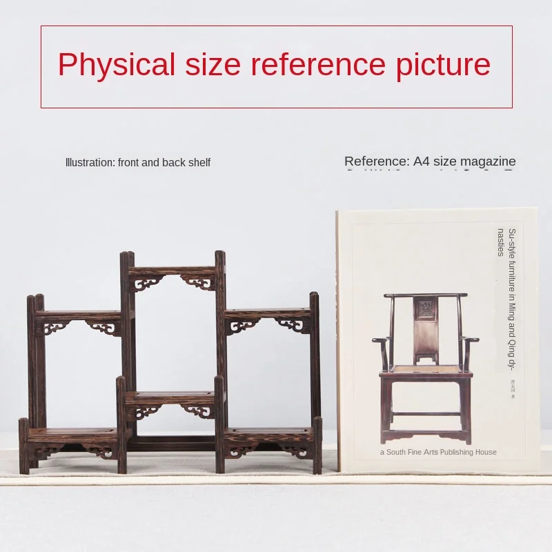 Деревянная антикварная полка с отверстиями для резки куриных крыльев