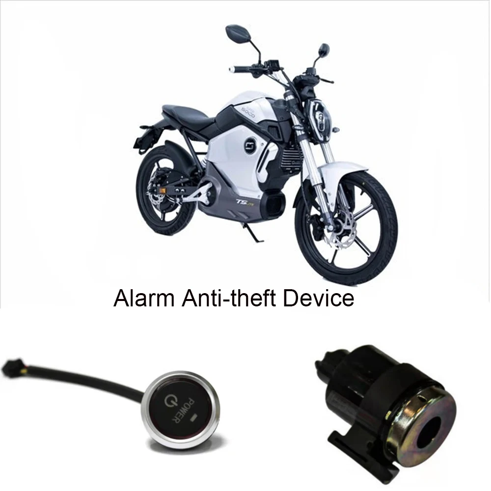 

For Super SOCO Scooter TS TC Original Accessories Alarm Anti-Theft Device Flashing Relay POWER Button One-key Start Button