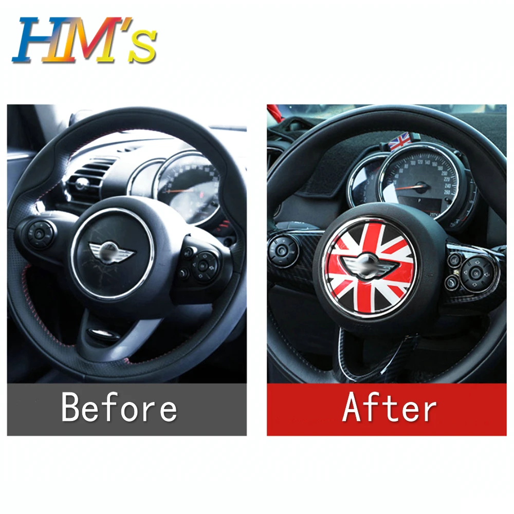 Наклейки для рулевого колеса автомобиля для Mini Countryman F60 для Mini Clubman F54 аксессуары для укладки для Mini Cooper F56 F55 F57