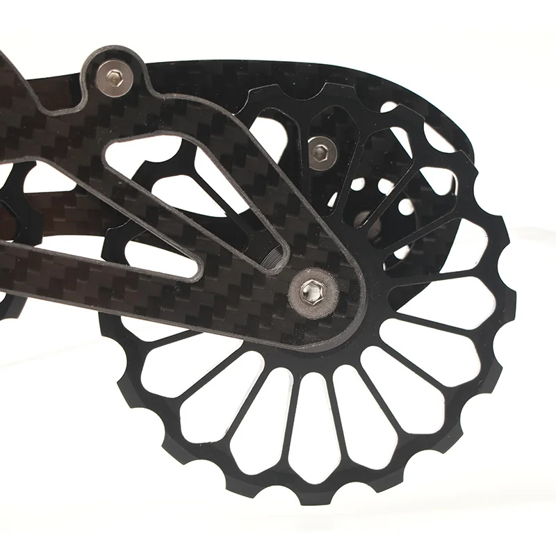 

Bicycle Rear Derailleur Guide Wheel Carbon Fiber Jockey Pulley 17/17T High Efficien POM Wheels For R4600/4700/5700/5800