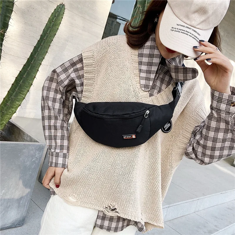 Поясная Сумка из парусины для занятий спортом на открытом воздухе бега мобильный