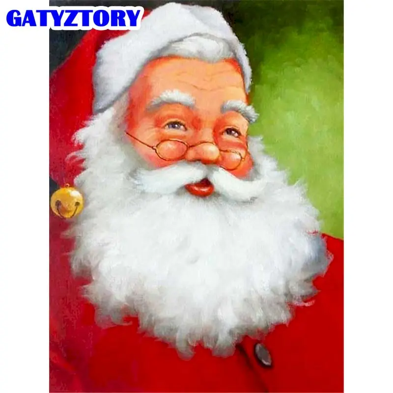 

GATYZTORY живопись по номерам счастливая фотография, картина по номерам, ручная роспись, искусственное оформление
