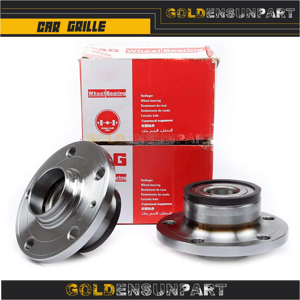 1T0 598 611 2 шт. подшипник ступицы заднего колеса для Audi A3 Q3 TT VW Passat Eos Jetta Golf CC Tiguan Skoda