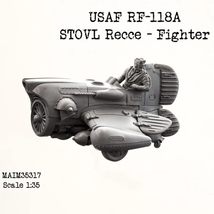 Модель 1/35 USAF STOVL RF-118A, модель солдатика из смолы GK, военная тема, несобранный и Неокрашенный комплект