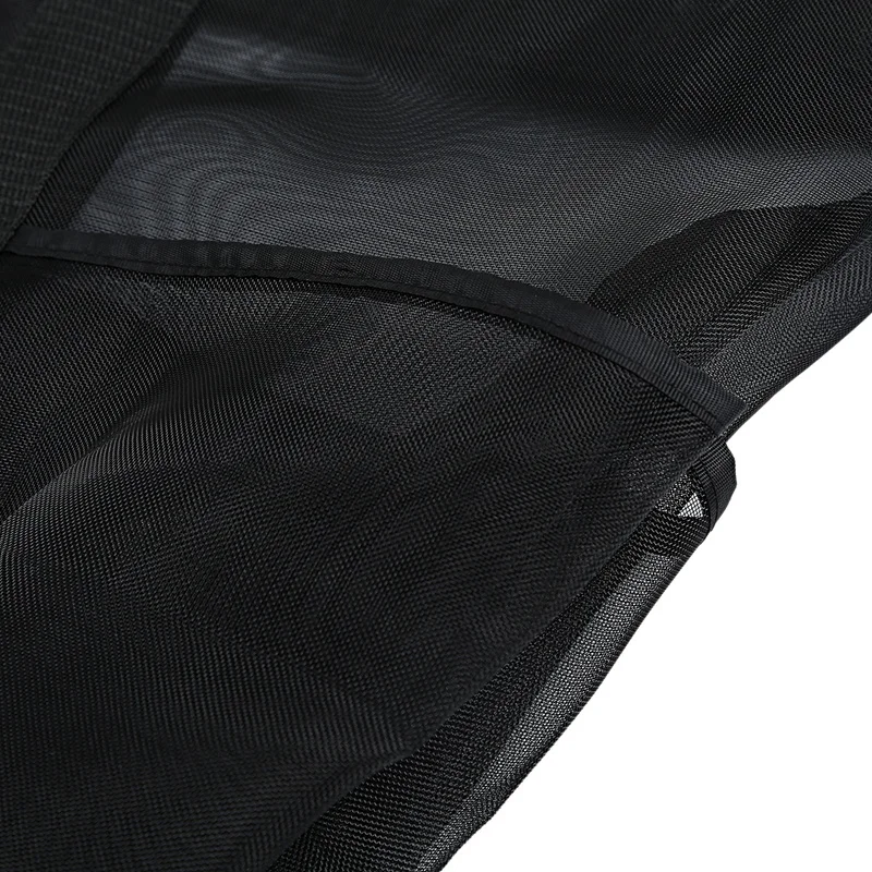 

New XXL Mesh Beach Bag Family Mesh Beach Bag Mesh Bag for Sand Toys, Extra Large Family Mesh Beach Bag Tote, Black