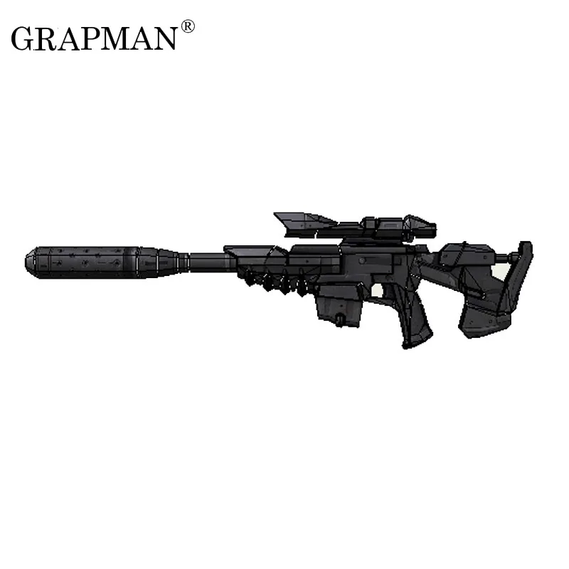 Бумажная модель Interstellar 2 tribe C10 призрачная снайперская винтовка 1:1 полная длина 95