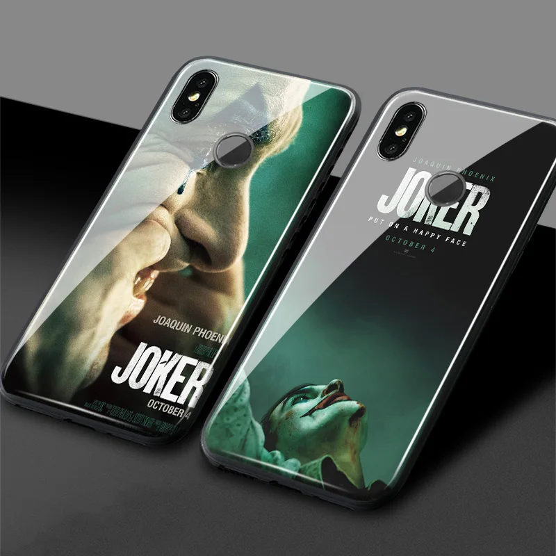 Пленка Joker Joaquin Phoenix силиконовый стеклянный чехол для телефона xiaomi mi 8 9 se lite max mi x 2 2s 3 redmi note 5 6 7 8 pro