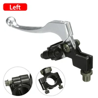 aluminum alloy left 22mm 78 inch handlebar clutch lever for pit dirt motorcycle atv black bike handle levers
