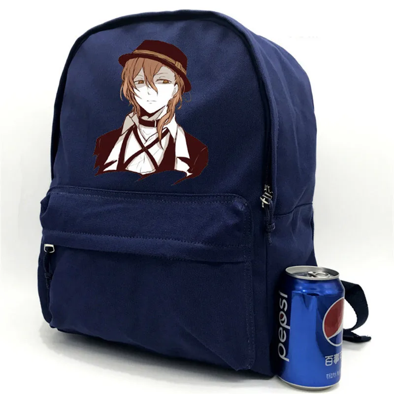 Рюкзак для подростков мальчиков аниме бангоу страй собаки девочки школьные