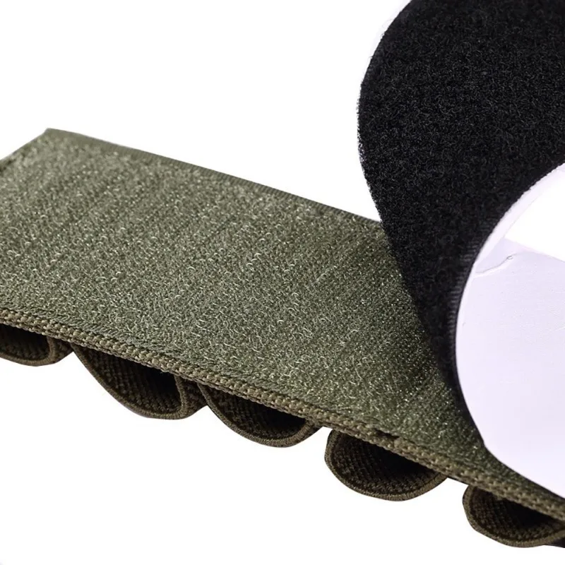

Tactical 6 Round Foldable Ammo Pouch Ammo Holder Gun Bullet Belt Pouch Gun Bullet Shell Holder Rifle Cartridge Hunting Accessory