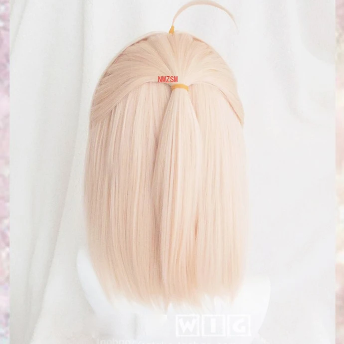 Парик для косплея Аниме Судьба большой заказ Сакура саблей Окита соуджи женский