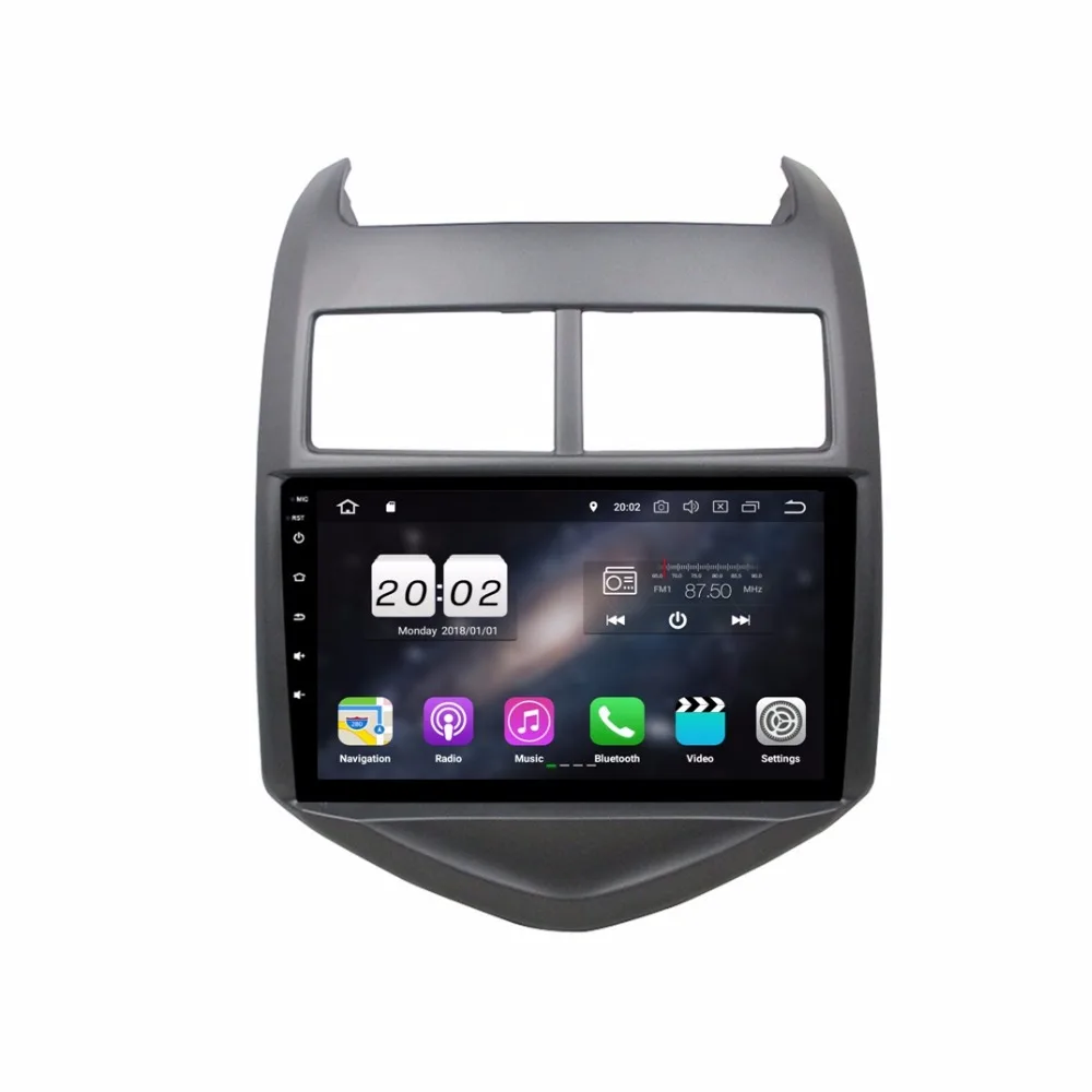 Автомобильный DVD плеер на Android 9 0 Восьмиядерный процессор дюймов GPS 4 Гб ОЗУ Bluetooth 64