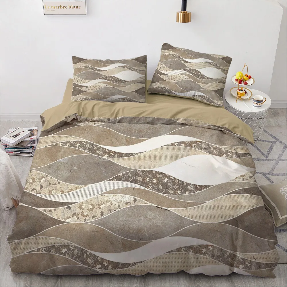 

Ananas Quilt Cover Sets 3D Custom Design Nordic Comforther Covers Pillow Case 203*230cm Single Queen Twin Size White Bedclothes
