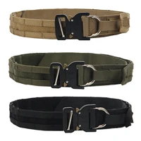 tactical molle belt army special force military nylon belt police multifunctional war battle combat girdle hunting accessories