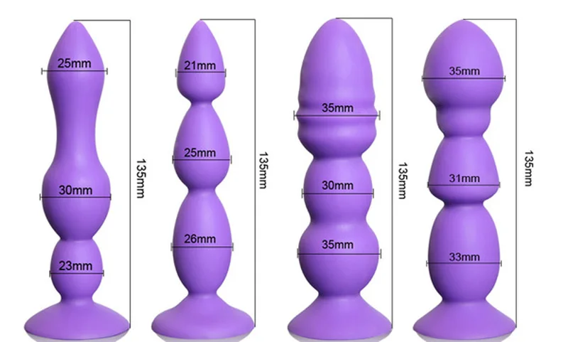 Erotic Sextoys Soft Silicone Butt Plug Large Anal Dildo Suction Cup Flexible Buttplug Intimate Adult Sex Toys for Women Men | Красота и