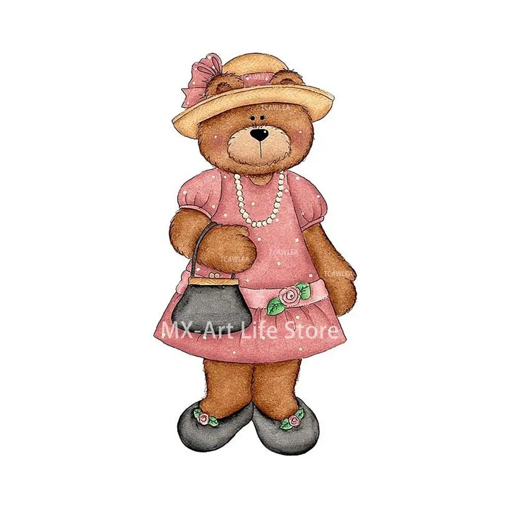 Свадебный Медвежонок для жениха металлические режущие штампы трафарет животных