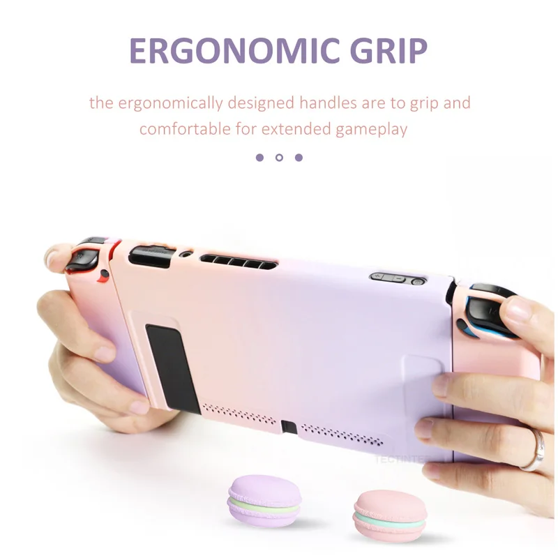 Защитный жесткий чехол для консоли Nintendo Switch цветная задняя крышка s Joy Con |