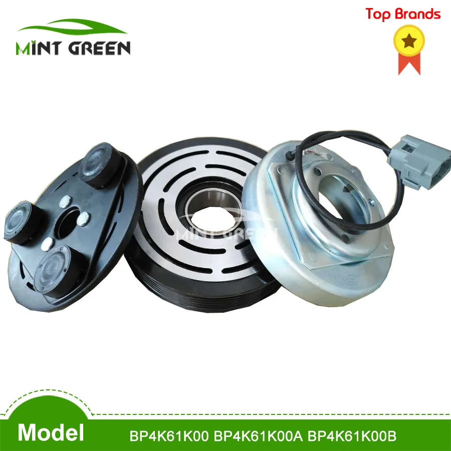 

Муфта компрессора переменного тока 6PK для автомобилей Mazda 3, 1,3, 1,6, BP4K-61-K00, BP4K-61-K00A, BP4K-61-K00B, H12A1AG4DY, H12-A1A-G4DY, BP4K61K00