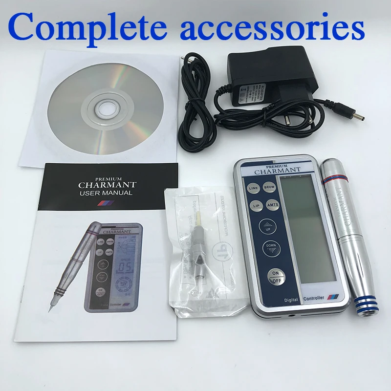 Машинка для татуировок с картриджем и иглами 2 шт.|Тату-машинки| |