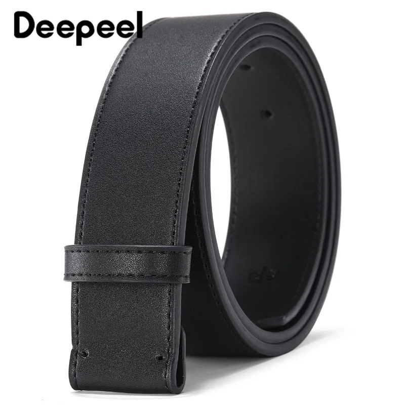 Deepeel 2/3/3.5/3.8*90 120 см для мужчин Черная 2nd Слои ремень из натуральной кожи крупного