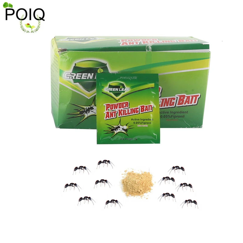 6 шт./лот порошок из зеленых листьев убивающая наживку цепочка для уничтожения